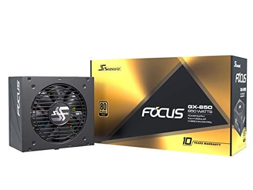 SeaSonic FOCUS PLUS Gold 850W Fully Modular 80+ Gold image