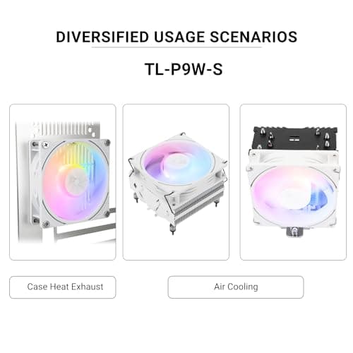 Thermalright TL-P9 92mm White PWM ARGB image