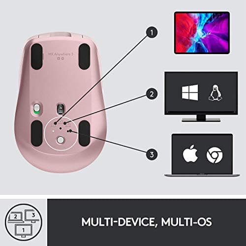 Logitech MX Anywhere 3 Wireless Bluetooth Laser Mouse image