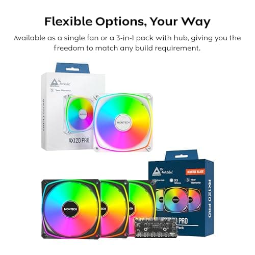 Montech RX120 Pro Black image