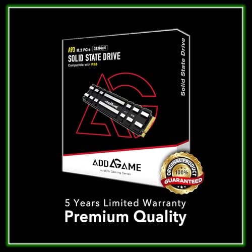 Addlink A93 PS5 4TB SSD M.2-2280 PCIe 4.0 X4 NVMe image