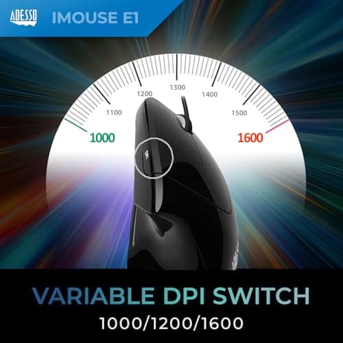 Adesso iMouse E1 Wired Optical Mouse image
