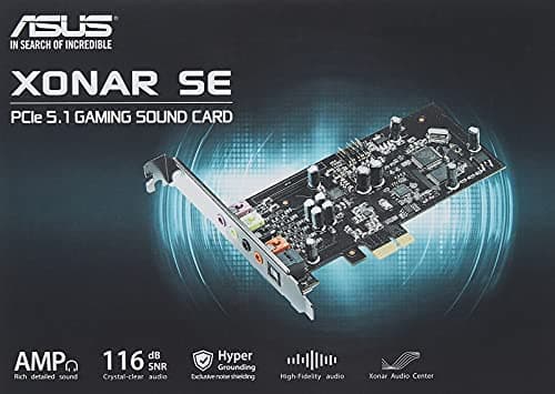 Asus Xonar SE PCIe x1 5.1 Channel 24-bit 192 kHz image