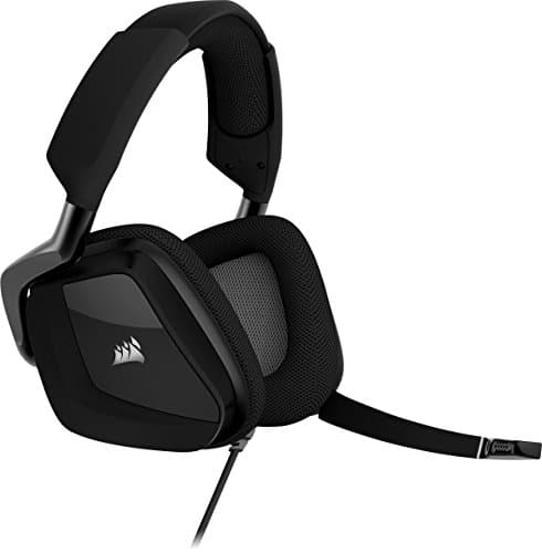 Corsair VOID PRO RGB Closed-Back Wired USB 7.1 Channel Gaming Headset (Black) image
