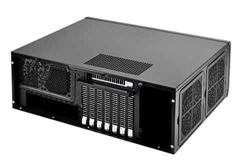 Silverstone GD10B HTPC Black with USB 3.2 Gen 1 Type-A Front Panel image
