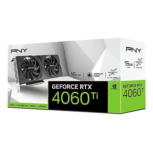 PNY VERTO GeForce RTX 4060 Ti 16GB GDDR6 Black image