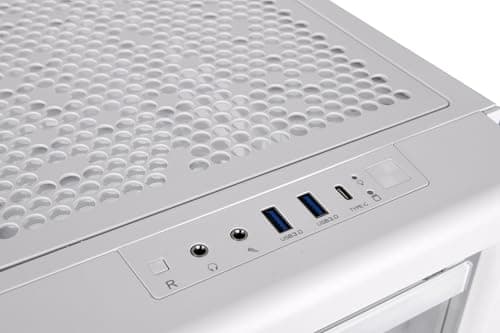 Thermaltake Ceres 350 MX ATX Mid Tower White with Tempered Glass Side Panel and USB 3.2 Gen 2 Type-C USB 3.2 Gen 1 Type-A image