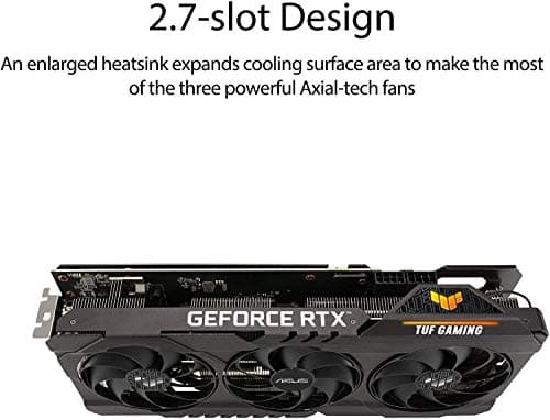 ASUS TUF Gaming GeForce RTX 3070 8GB GDDR6 PCI Express 4.0 Video Card TUF-RTX3070-O8G-GAMING image