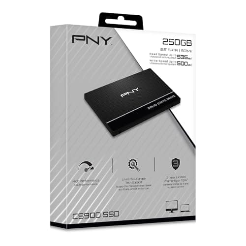 PNY CS900 250 GB SSD 2.5" SATA 6.0 Gb/s image