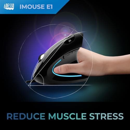 Adesso iMouse E1 Wired Optical Mouse image
