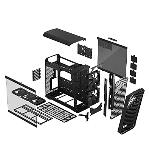 Fractal Design Torrent EATX Mid Tower Black TG Light Tint image