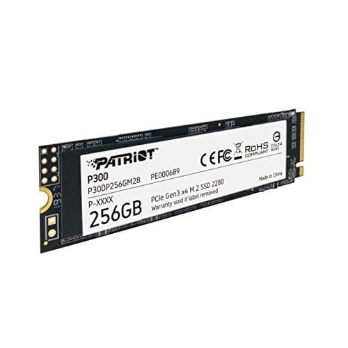 Patriot P300 256GB SSD M.2-2280 PCIe 3.0 X4 NVMe image