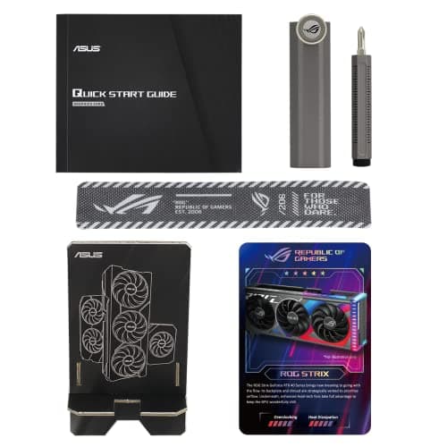 Asus GeForce RTX 4060 Ti ROG Strix GAMING OC 16GB GDDR6 Black / Red image