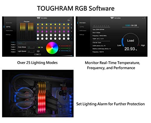 Thermaltake TOUGHRAM Z-ONE RGB Black DDR4-3600 CL18 16GB (2x8GB) image