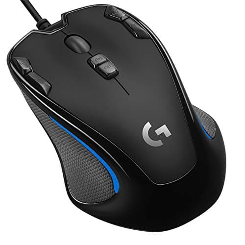 Logitech G300s Optical Ambidextrous Gaming Mouse - 9 Programmable Buttons, Onboard Memory image