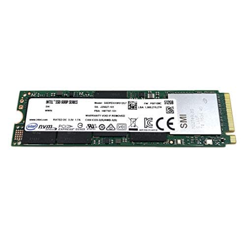 Intel 600p 512 GB M.2-2280 SSD PCIe 3.0 X4 NVMe image