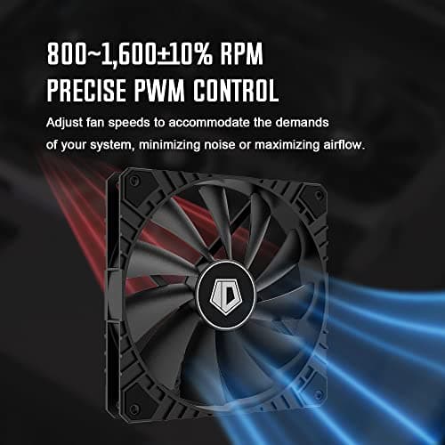 ID-COOLING FROSTFLOW X Water 280mm 76.8 CFM Black / Silver image
