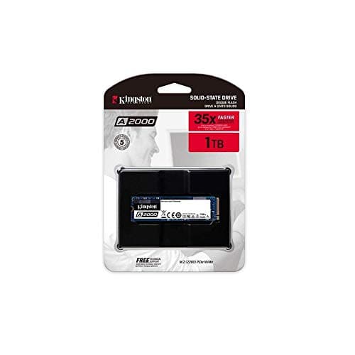 Kingston A2000 1TB SSD M.2-2280 PCIe 3.0 X4 NVMe image