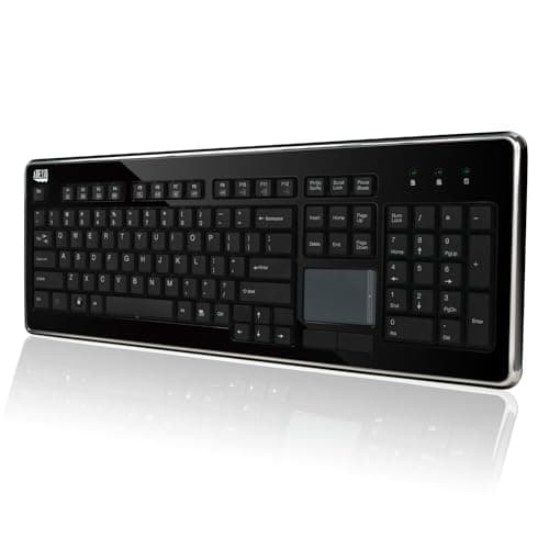 Adesso AKB-440UB Wired Slim Keyboard With Touchpad image