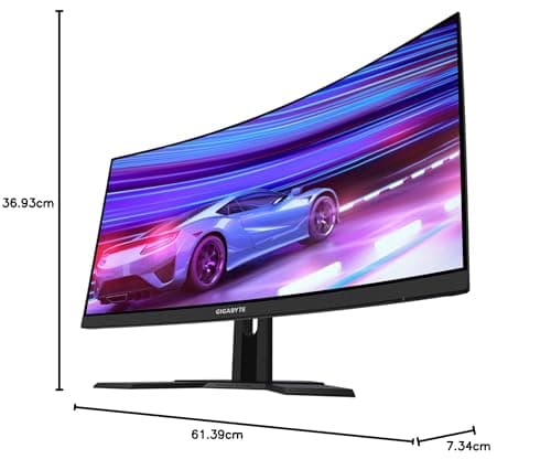 Gigabyte G27QC 27" 1440p 165Hz VA Curved Monitor image