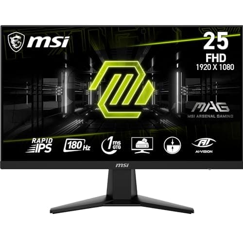 MSI MAG 256F 24.5" 1080p 180Hz IPS Monitor main image
