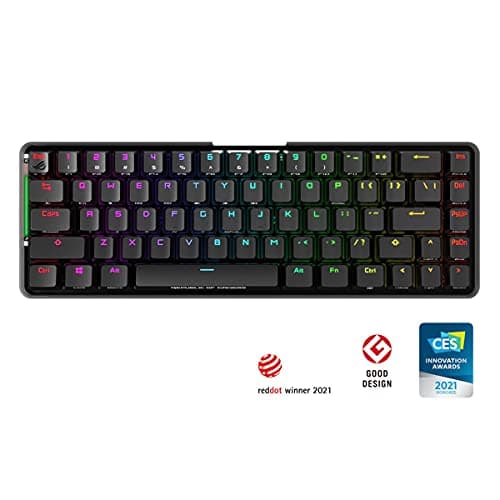 Asus ROG Falchion RGB Wireless Cherry MX Red US Layout Mechanical Gaming Keyboard image