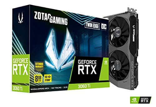 Zotac GeForce RTX 3060 Ti Twin Edge OC 8GB GDDR6 Black image