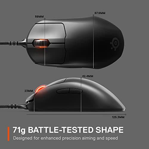 SteelSeries Prime Optical Wired Gaming Mouse image