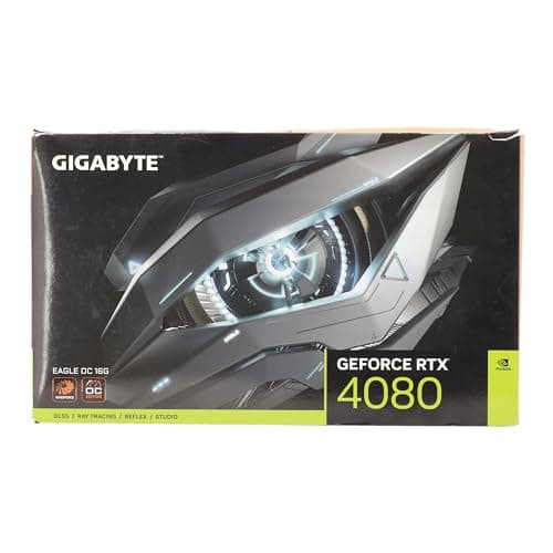 Gigabyte EAGLE GeForce RTX 4080 16GB GDDR6X Black image