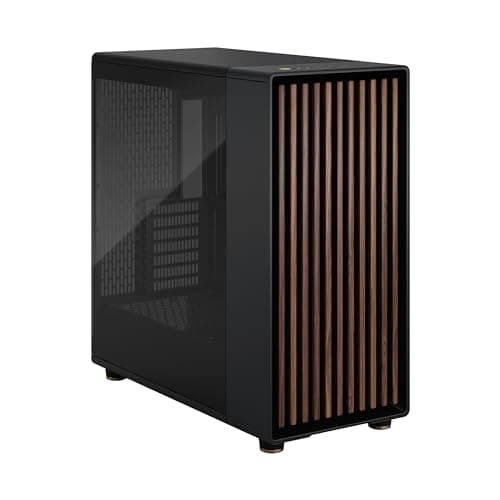 Fractal Design North XL ATX Full Tower Black with Tinted Tempered Glass Side Panel and USB 3.2 Gen 2 Type-C, USB 3.2 Gen 1 Type-A image