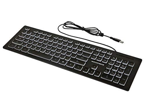Monoprice 11795 Wired Slim Keyboard image