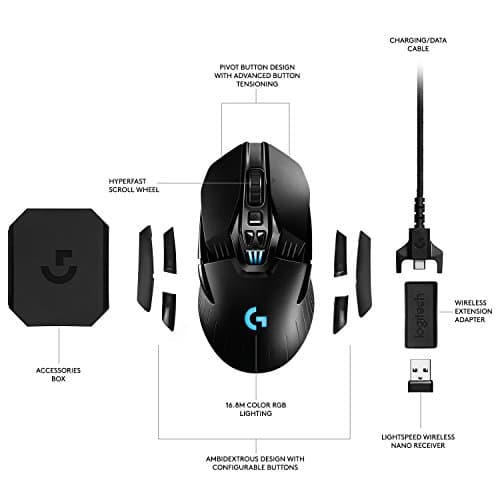 Logitech G903 Optical Wireless Gaming Mouse image