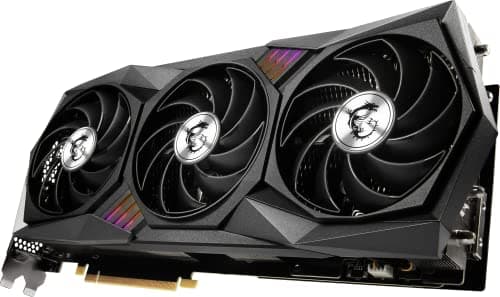 MSI GAMING Z TRIO GeForce RTX 3080 LHR 12GB GDDR6X Black / Gray image