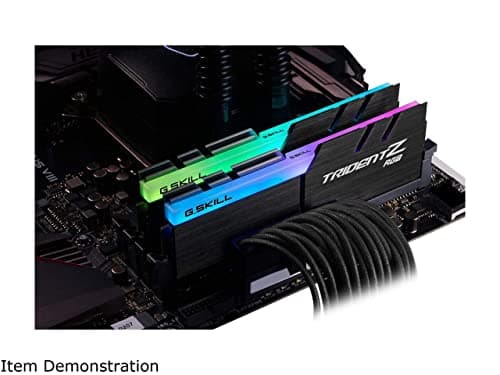 G.Skill Trident Z RGB Black DDR4-3600 CL16 32GB (2x16GB) image