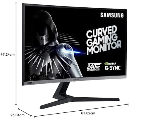 Samsung LC27RG50FQNXZA 27" 1080p 240Hz VA Curved Monitor image
