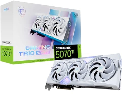 MSI GeForce RTX 5070 Ti 16G GAMING TRIO OC WHITE main image
