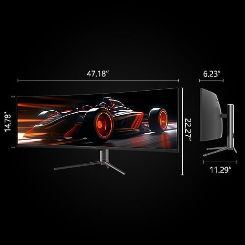 INNOCN 49C1R 49" 5120x1440 120Hz Curved VA Monitor image