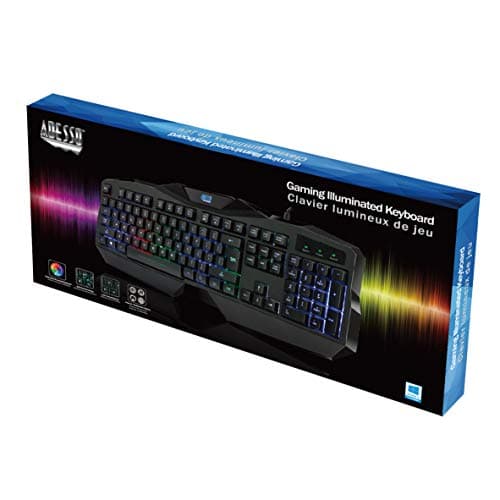 Adesso AKB-138EB RGB Wired Gaming Keyboard image