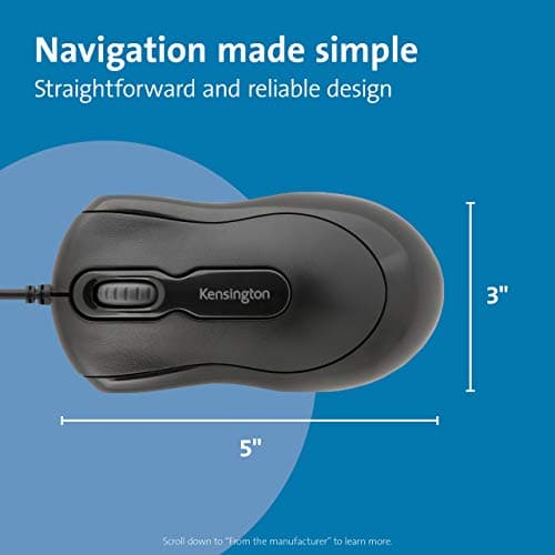 Kensington K72356US Wired Optical Mouse image