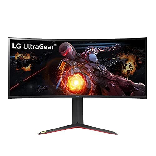 LG UltraGear 34GP950G-B 34" 3440x1440 180Hz IPS Curved Monitor main image