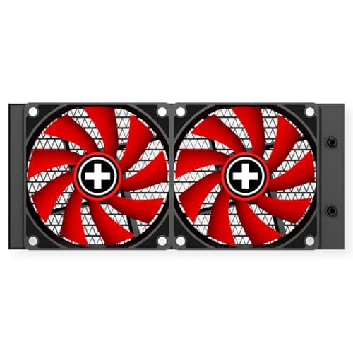 Xilence LQ240 70 CFM Water 240mm Red / Black image