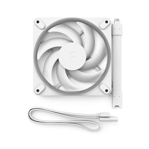 Fractal Design Momentum 120mm White PWM Addressable RGB 62.44 CFM 1-Pack image