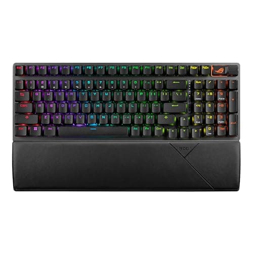 Asus ROG Strix Scope II 96 ROG NX Snow RGB Wireless/Bluetooth/Wired Mechanical Gaming Keyboard image