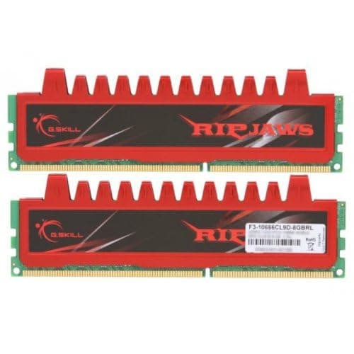 G.Skill Ripjaws Black / Red DDR3-1333 CL9 8GB (2x4GB) image