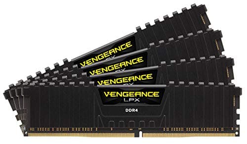 Corsair Vengeance LPX Black / Yellow DDR4-2400 CL14 8GB (1x8GB) image