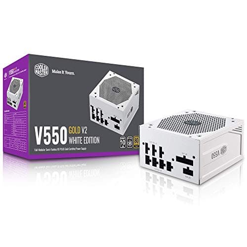 Cooler Master V550 V2 White 550W Fully Modular 80+ Gold image