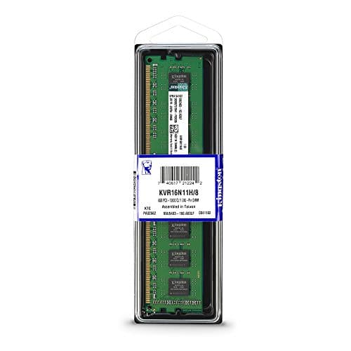 Kingston KVR16N11H/8 Green DDR3-1600 CL11 8GB (1x8GB) image