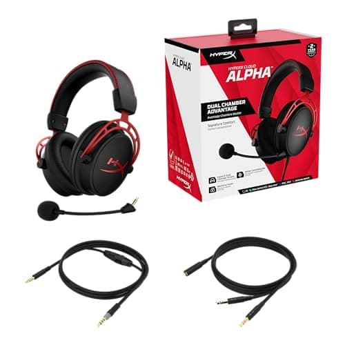 HP HyperX Cloud Alpha Closed-Back Wired Gaming Headset image
