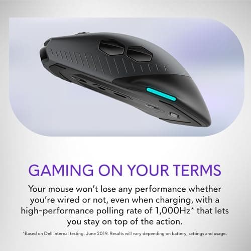 Dell Alienware AW610M Optical Wired Gaming Mouse image