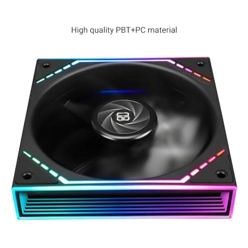 Thermalright TL-M12 120mm Black 47.6 CFM PWM Addressable RGB 1-Pack image